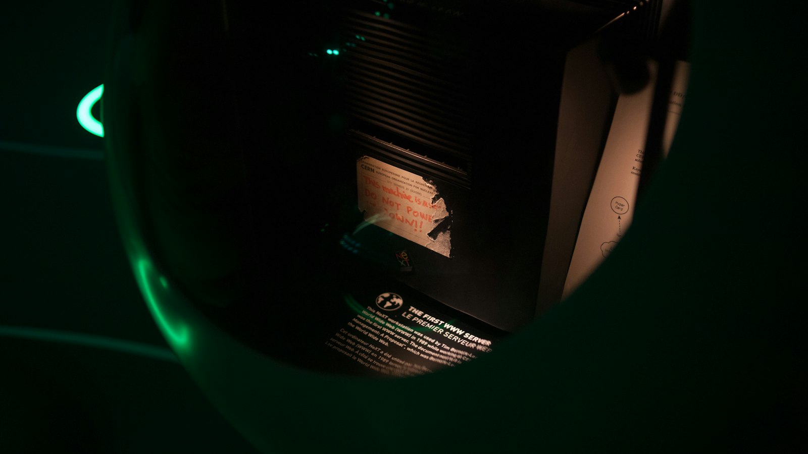 Server hardware in a rack